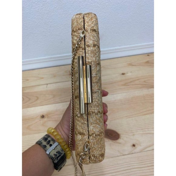 NORDSTROM Hard Shell Clutch Crossbody - Picture 2 of 8